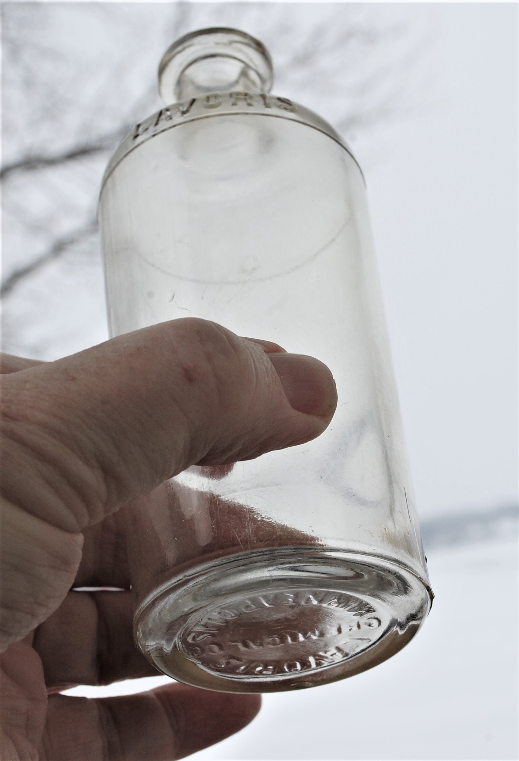 LAVORIS Mouthwash Original Glass Bottle From Early 1900s - Etsy