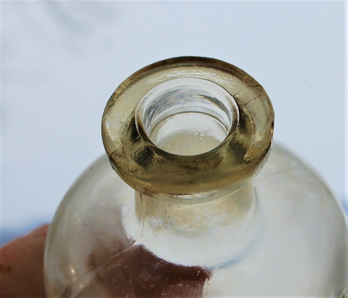 LAVORIS Mouthwash Original Glass Bottle From Early 1900s Etsy