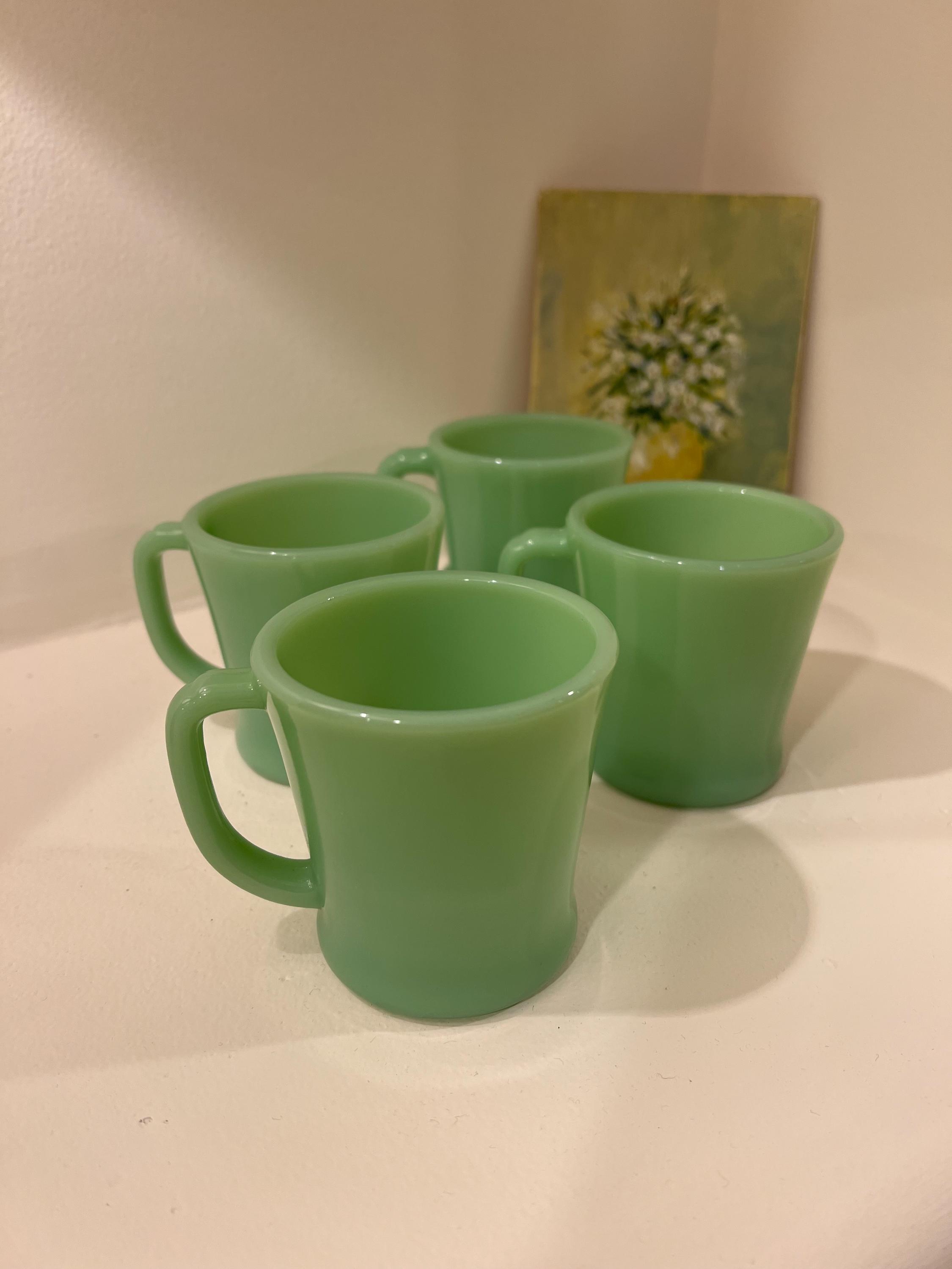 Vintage Fire King Jadeite Green Mixing Batter Bowl With
