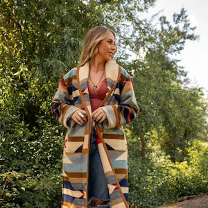 Trade on sale blanket coat