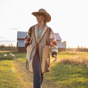 Western Blanket Coat Etsy Ireland