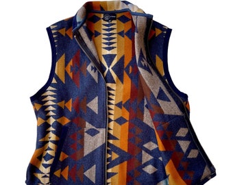 Diamond Peak Vest - Pendleton Wool Blanket