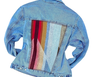 Damen M - Wyeth Tailed Jeansjacke im klassischen Stil