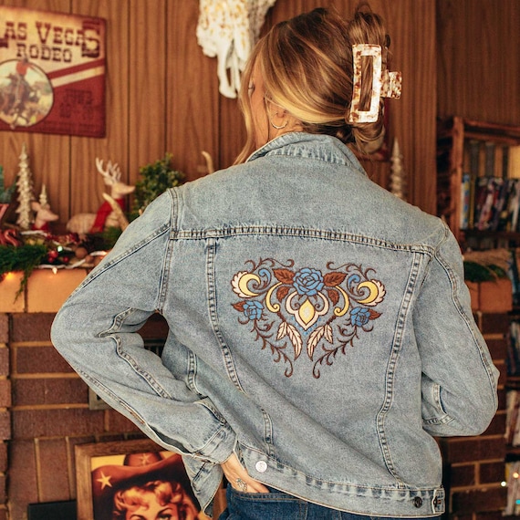 JJ X PBR Southwestern Print Wool Jacket with Knit Collar