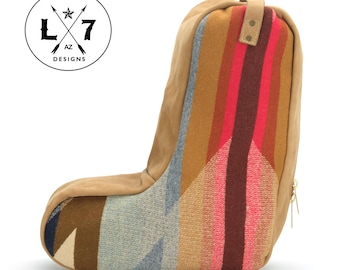 Wyeth Trail Leather Boot Bag