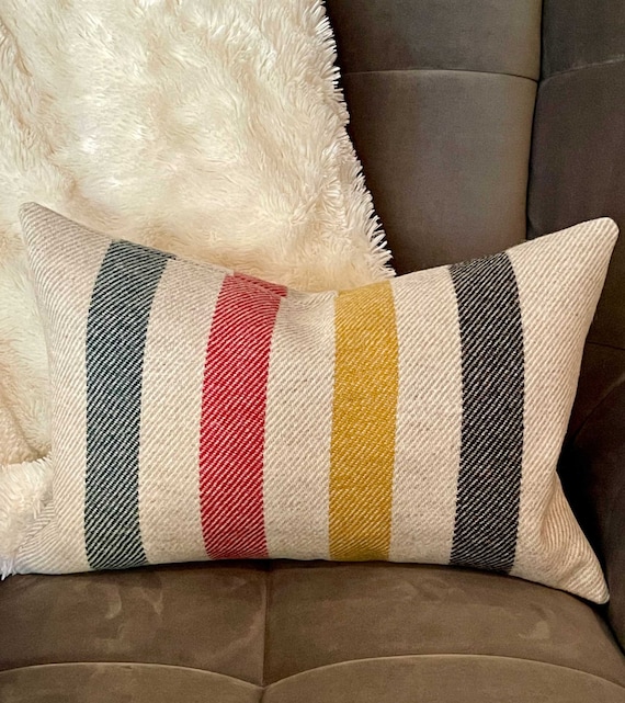 Wool Pillow Cover Made With Pendleton® Glacier Park Eco-wise Wool Pillow Cover Made With Pendleton® Glacier Park Eco-wise