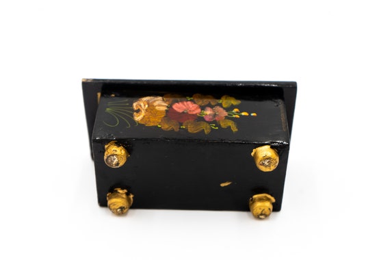 Hand Painted Antique Jewelry Box - image 3