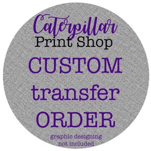 Screen Print Transfers Etsy