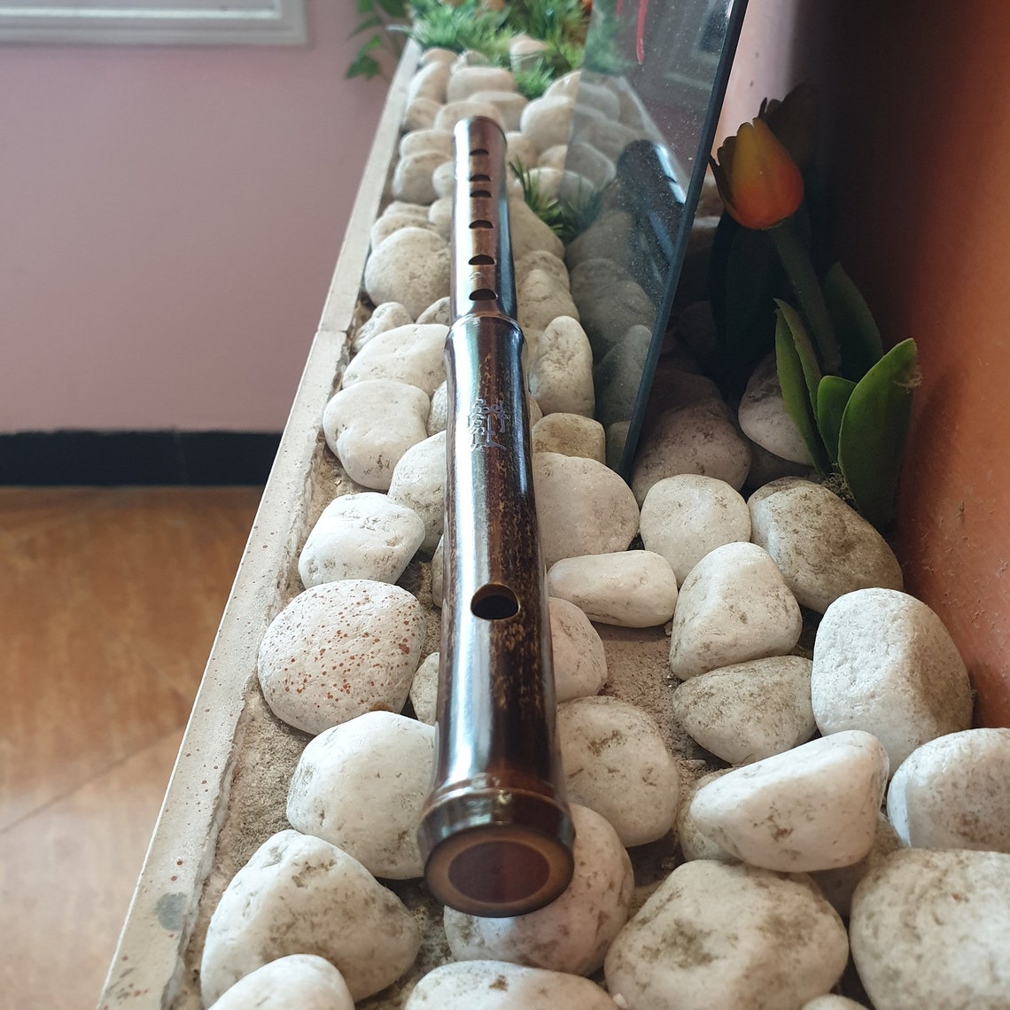 Vietnamese Purple Bamboo Flute. Made from a leading artisan Etsy