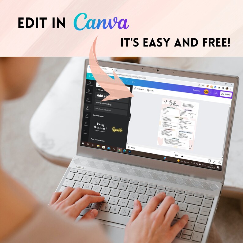 editable-birth-plan-template-canva-birth-plan-checklist-template