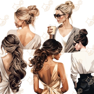 Mode meisje clipart, mode clipart, mode illustratie, mode meisje illustratie, meisje bundel, mode meisje clip art PNG