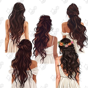 Imágenes Prediseñadas de chica de moda, imágenes prediseñadas de novia, imágenes prediseñadas de boda, niña PNG, imágenes prediseñadas de mujer, PNG de mujer, imágenes prediseñadas de planificador, ilustración de niña, portada de planificador