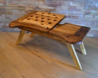 Bed Desk for Laptop Woodern Laptop Bed Tray Handmade Furniture