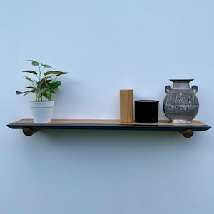 Wooden Wall Shelf Wall Shelves Wood Epoxy Walnut Wood Wall Decoration Gift for Home Lover Solid Wood Shelves Decor Small Space Storage