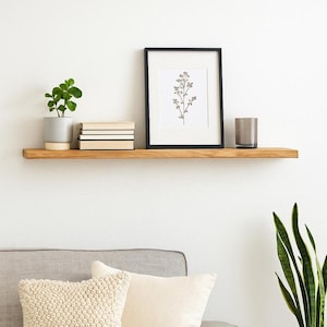 Wooden Wall Shelf Live Edge Ash Floating Shelves Living Room Shelf Wood Wall Decor Gift for House Live Edge Wood Shelf Home Furniture