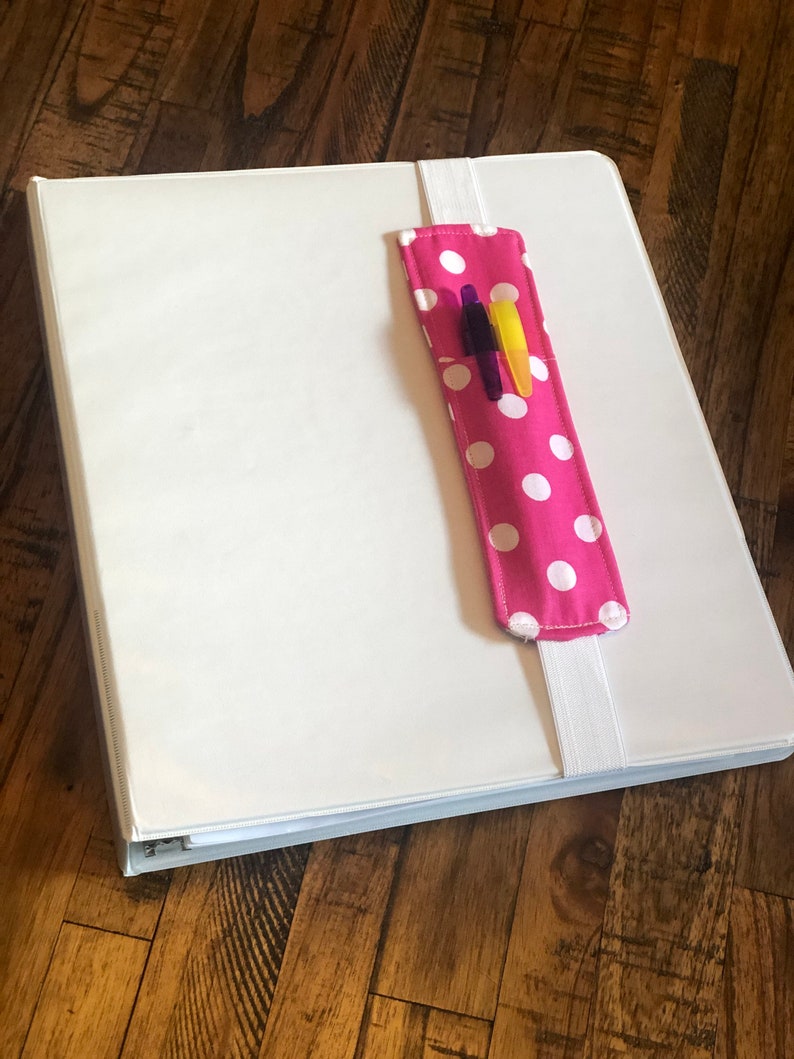 Bookmark Pen Holder Sleeve for Planner Notebook and Books Etsy