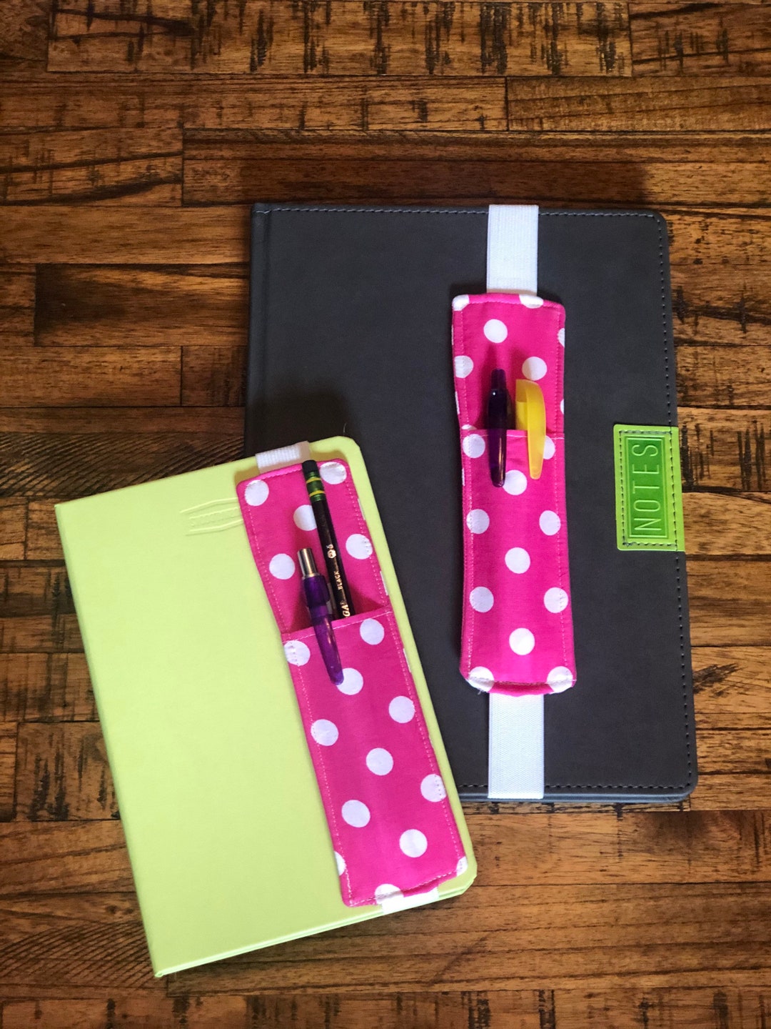 Bookmark Pen Holder Sleeve for Planner Notebook and Books Etsy