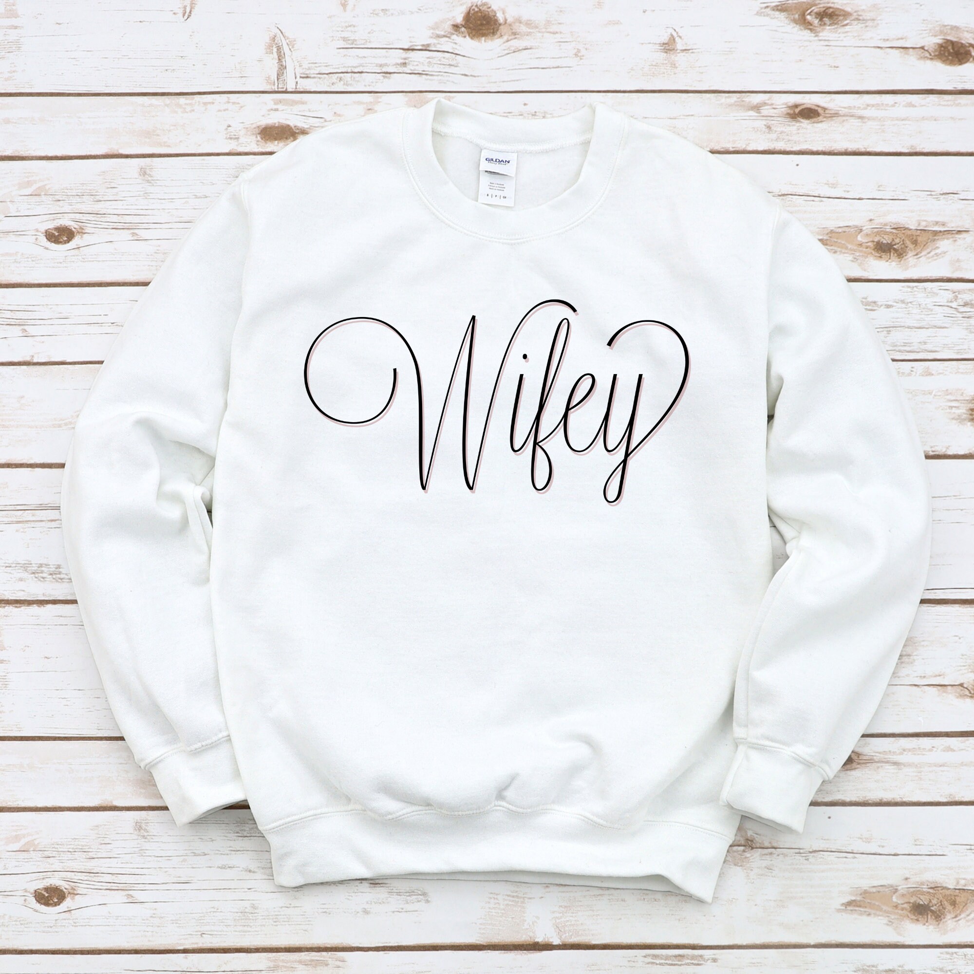 Wifey Sweatshirt / Bridal Shower Gift / Engagement - Etsy UK