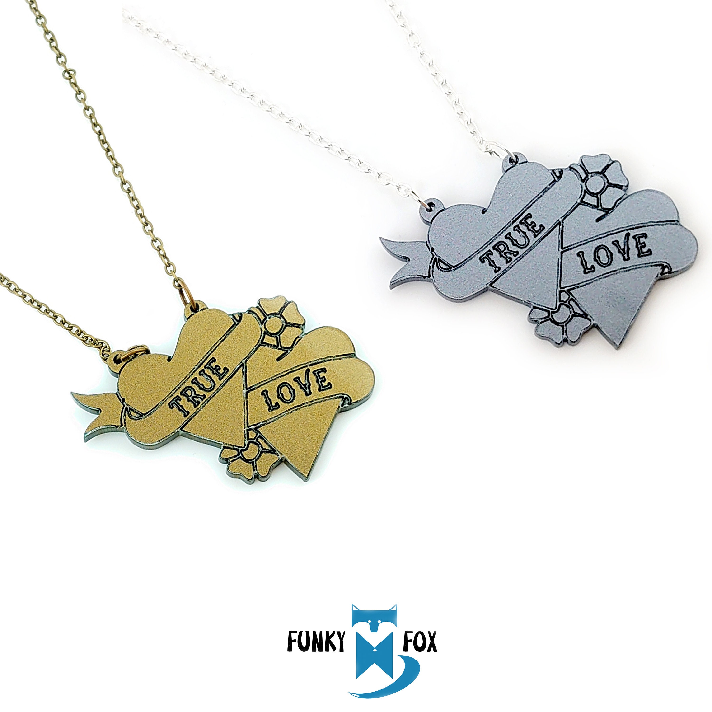 TRUE LOVE Necklace Handmade Jewellery 
