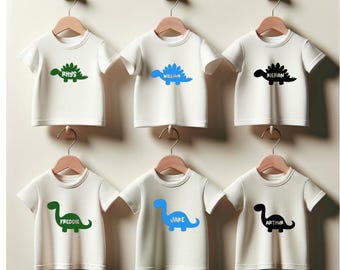 Personalised Dinosaur T-shirt / Toddler / Boy