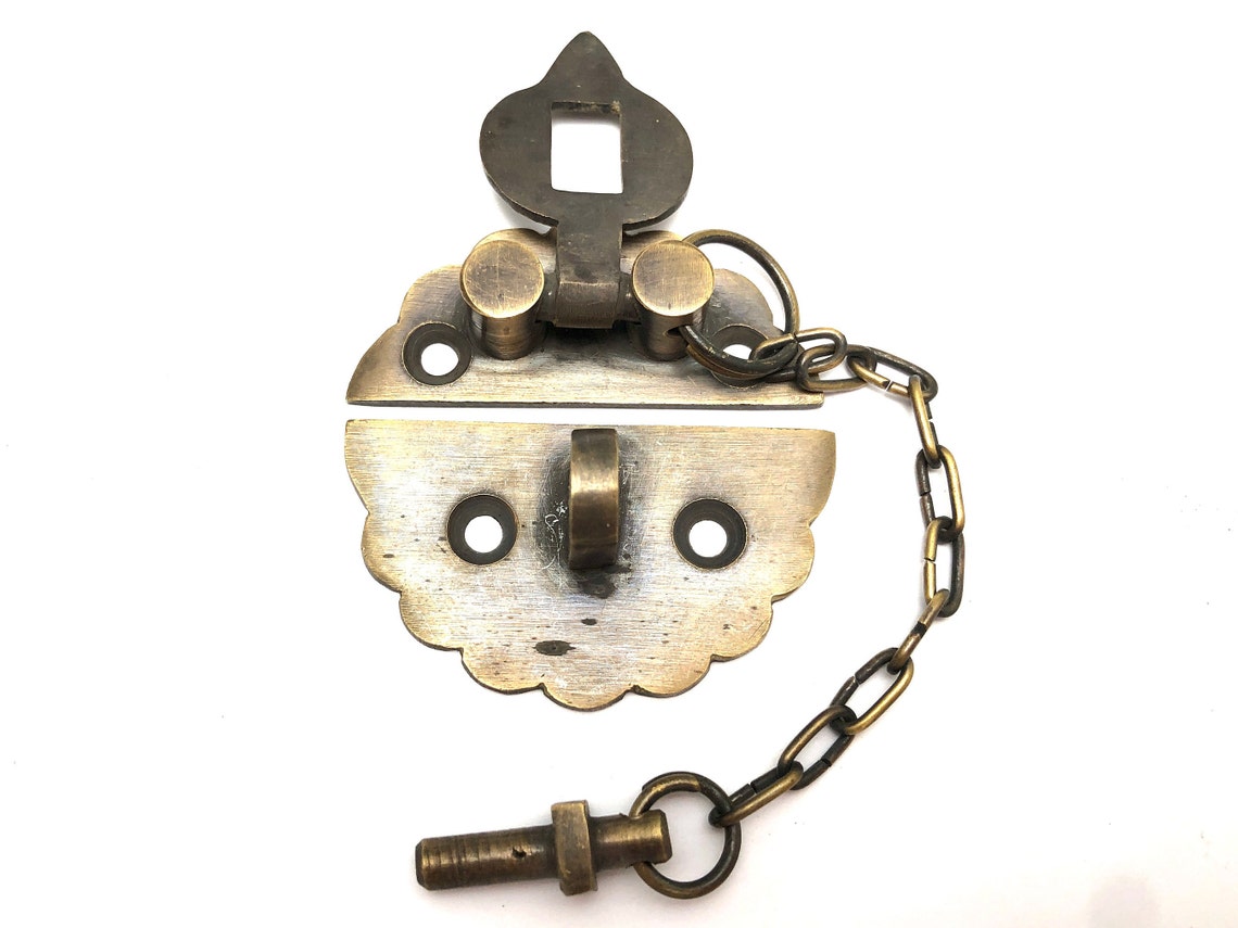 Antique Latches Vintage Hinges Treasure Chest Hinges Victorian Etsy