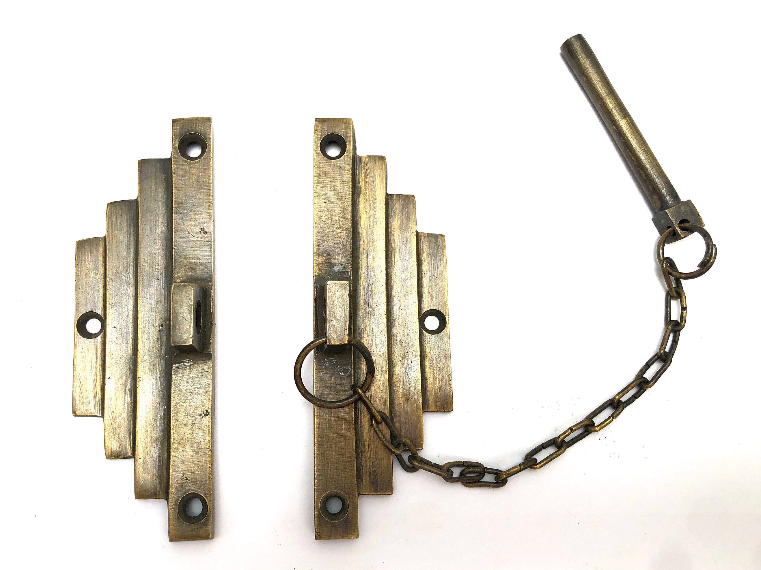 Antique Latches Vintage Hinges Treasure Chest Hinges Victorian Etsy