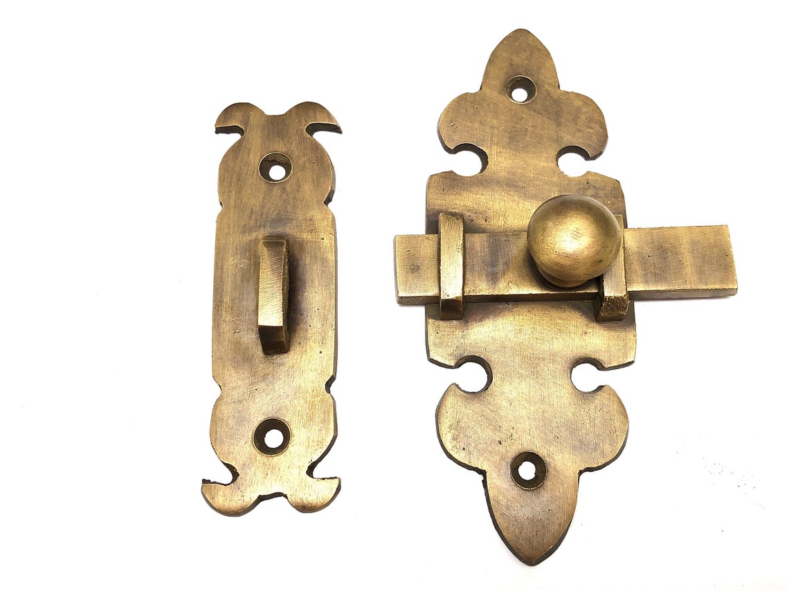 Antique Latches Vintage Hinges Treasure Chest Hinges Victorian Etsy