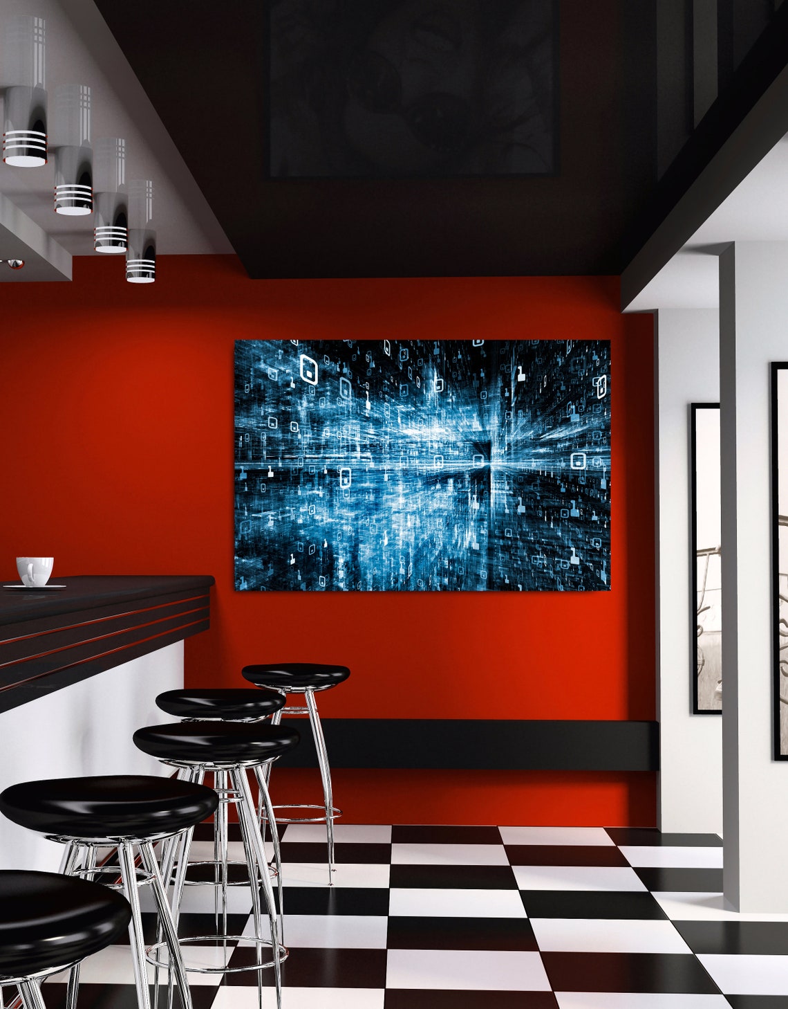 Perspectives of virtual world technology rules graphic etsy