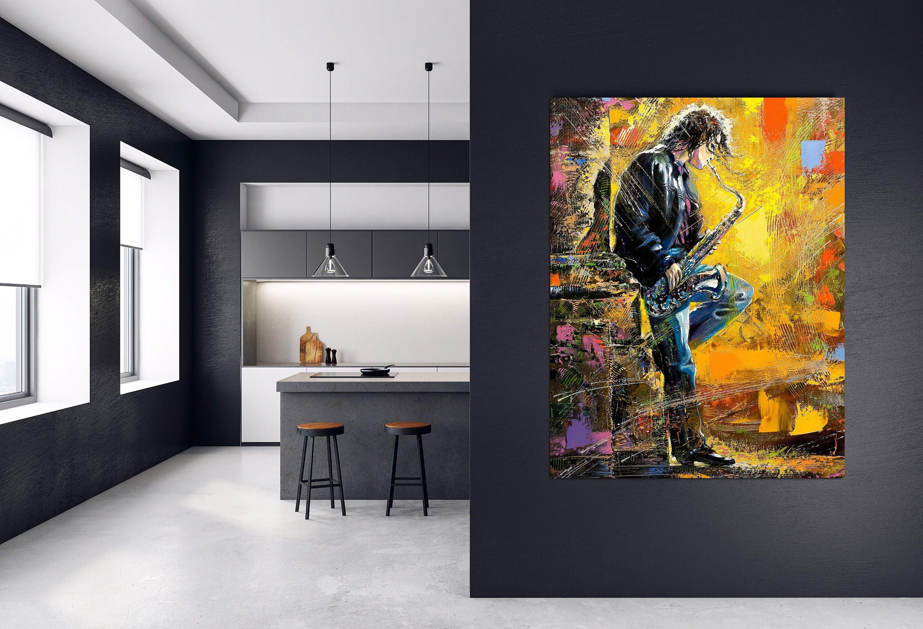 Music Canvas Wall Art Music Poster Gifts for Friends | Etsy