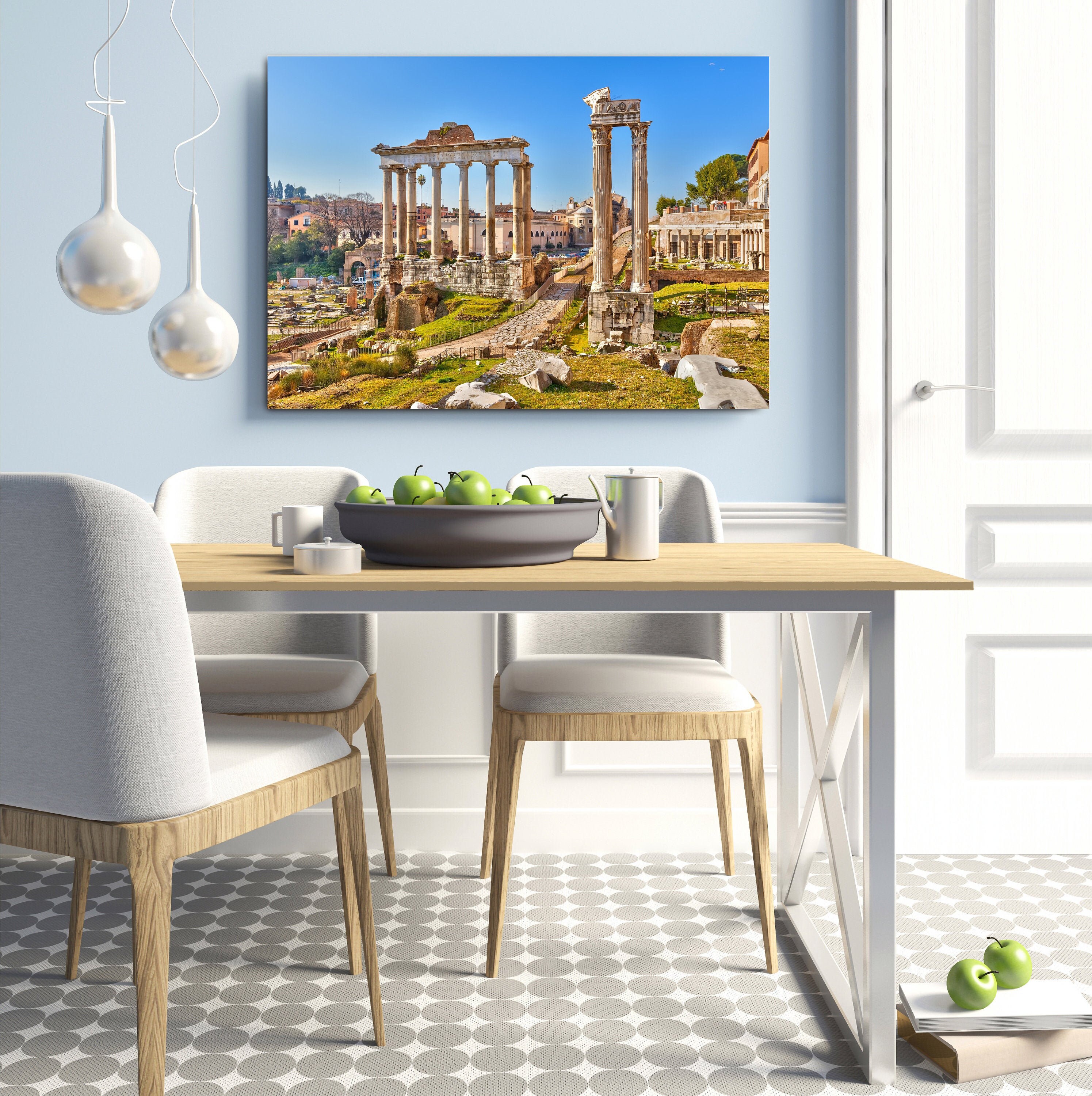 Roman Ruins in Rome Forum Italy Wall Art Rome Wall Decor Etsy