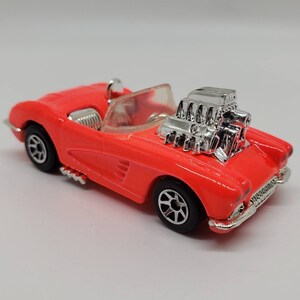 Hot Wheels &#39;58 Corvette Coupe Hot Pink 1995 Models Series Perfect Birthday Gift Miniature Collectible Scale Toy Car