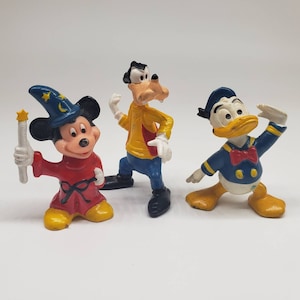 Fantasia Mickey Mouse Goofy Donald Duck Perfect Birthday Gift Miniature Collectible Toy Figure
