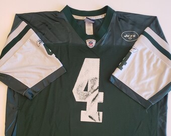 ニューヨーク・ジェッツ ファーヴ ユニフォーム 4 Brett Favre #4 New York Jets Polyester Mesh Jersey - Men's