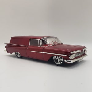 Hot Wheels '59 Chevy Panel Wagon Modified Red Perfect Birthday