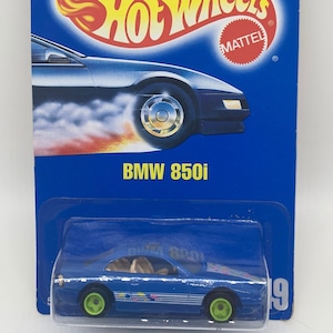 Hot Wheels BMW 850i Blue Collector No. 149 Perfect Birthday Gift Miniature Collectable Scale Toy Car