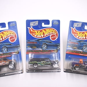 Vintage Hot Wheels Attack Pack Diecast Car Lot of 3