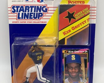 Vintage Ken Griffey Jr Cincinnati Reds Figure Toy Mcfarlane Series