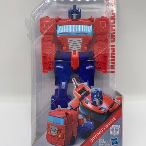 Optimus Prime Red Transformers Autobot Perfect Birthday Gift Hasbro Collectible Action Figure