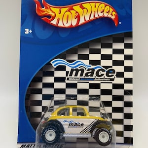 Hot Wheels Baja Bug Yellow Midwest Air-Cooled Enthusiasts Perfect Birthday Gift Miniature Collectable Scale Toy Car