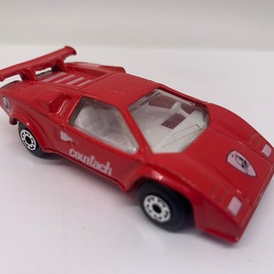 Matchbox Lamborghini Countach LP500S Red 1991 Edition Perfect Birthday Gift Miniature Collectible Scale Toy Car