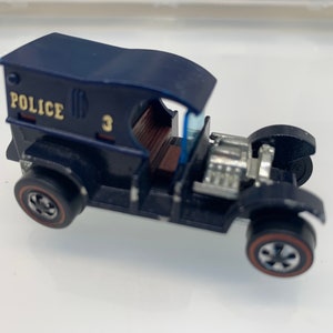 Hot Wheels Paddy Wagon Blue Redline Perfect Birthday Gift Miniature Collectable Scale Toy Car