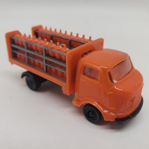 EKO Sava Container Truck Orange Escala HO Perfect Birthday Gift Miniature Collectable Scale Toy Car