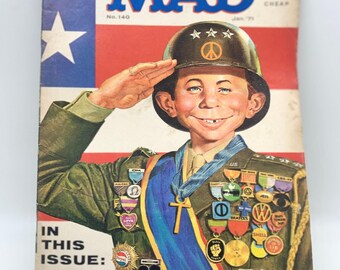 Revista MAD de colección, número 140, enero de 1971.