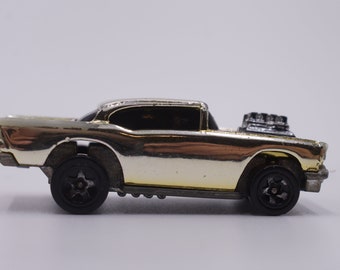 1976 hot wheels cheap 57 chevy gold