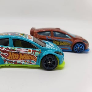 Hot Wheels Ford Fiesta Miniature Scale Toy Cars