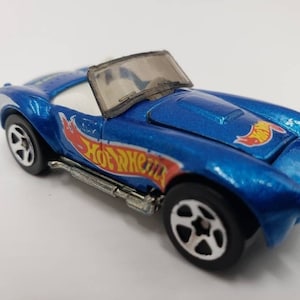 Hot Wheels Classic Cobra Metalflake Blue Race Team Perfect Birthday Gift Miniature Collectable Scale Toy Car