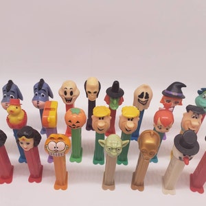 PEZ Dispenser Vintage PEZ Candy Dispensers Assorted PEZ Collection Lot of Pez Collectibles image 10