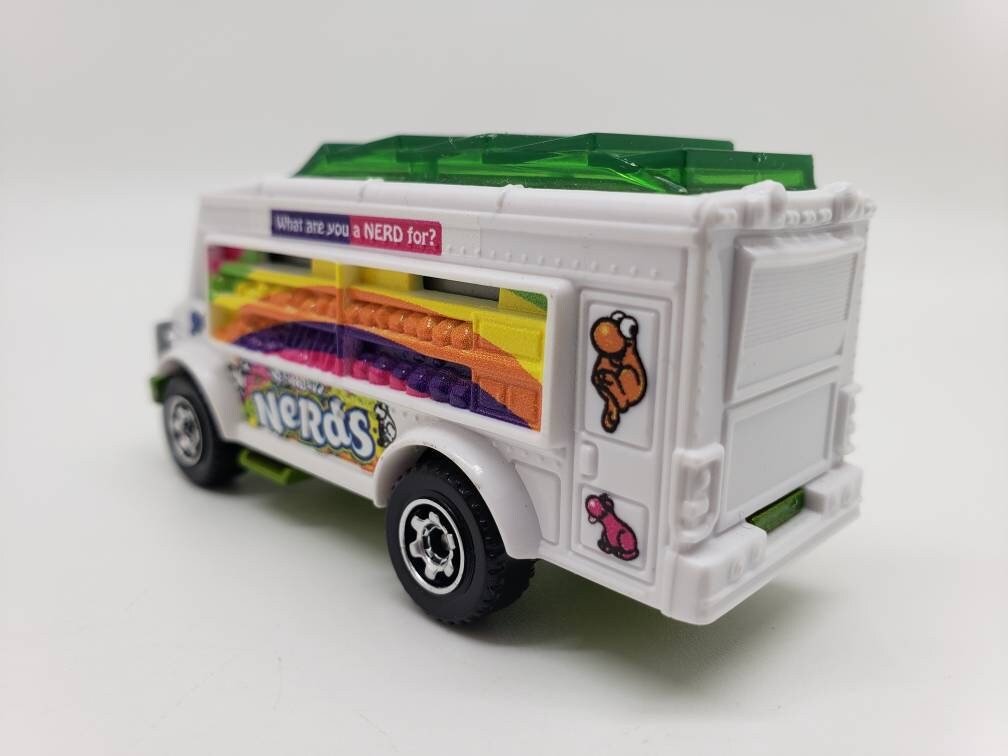 Matchbox Chow Wagon Food Truck White Rainbow Nerds Perfect Etsy