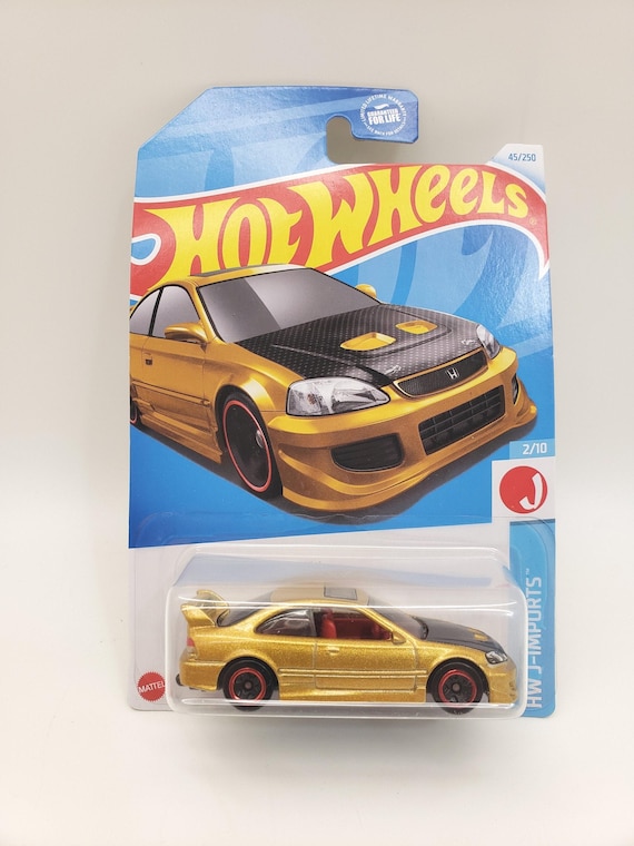 ホットウィール ホンダ シビック Si: メタルフレークゴールド HW J