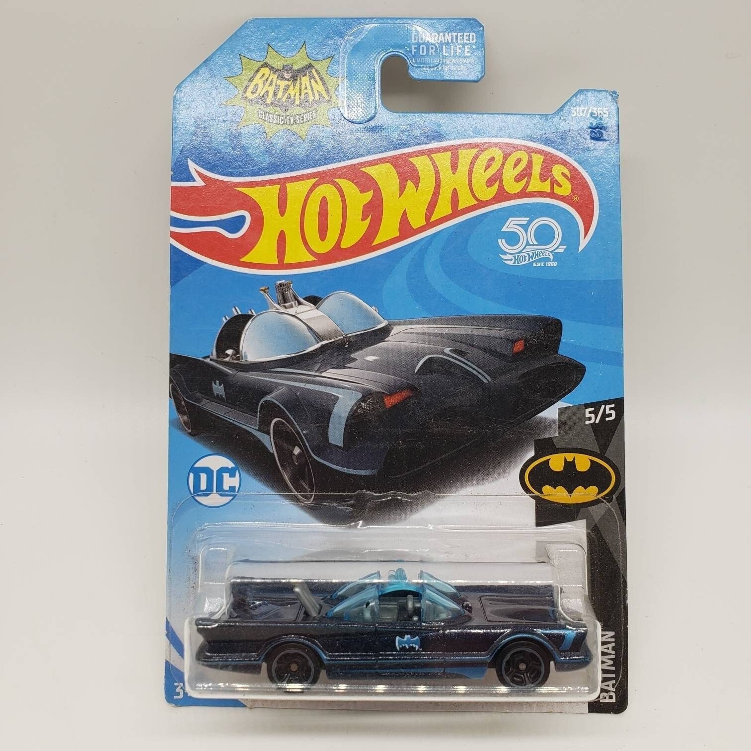 BATMAN CLASSIC TV SERIES Batmobile with Lights and Music Sculpture